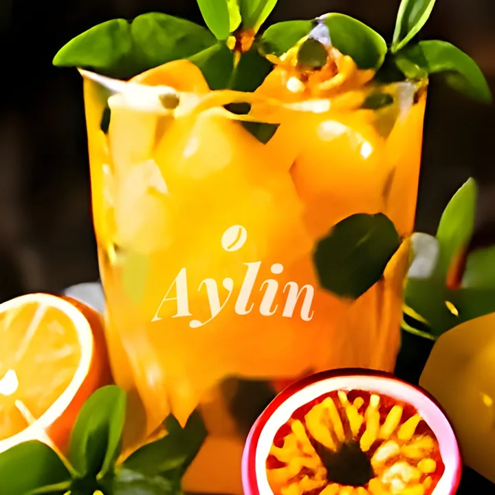 Mango-marakuya mojito